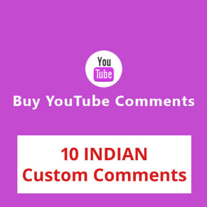 Buy-10-INDIAN-YouTube-Custom-Comments