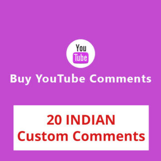 Buy-20-INDIAN-YouTube-Custom-Comments