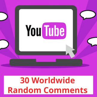 Buy-30-YouTube-Random-Comments-WORLDWIDE
