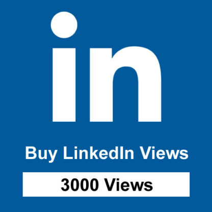 Buy 3000 LinkedIn Views