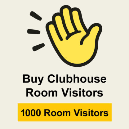 Buy 1000 Clubhouse Room Visitors