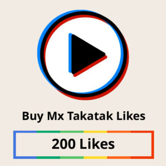 Buy 200 Mx Takatak Likes
