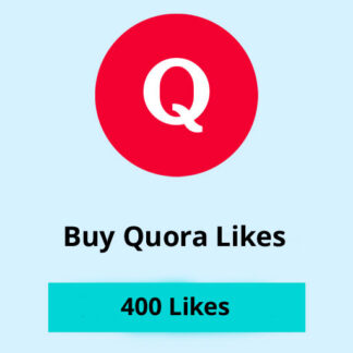 Buy 400 Quora Likes