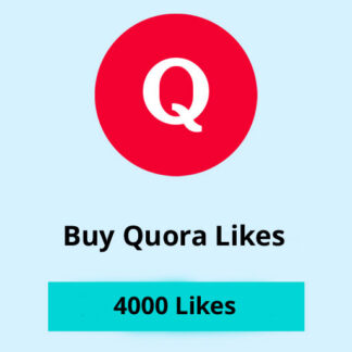 Buy 4000 Quora Likes