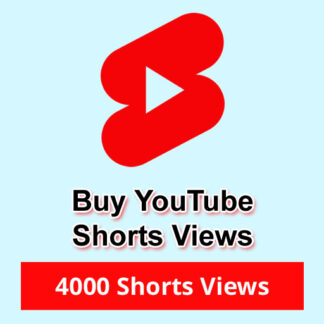 Buy 4000 YouTube Shorts Views