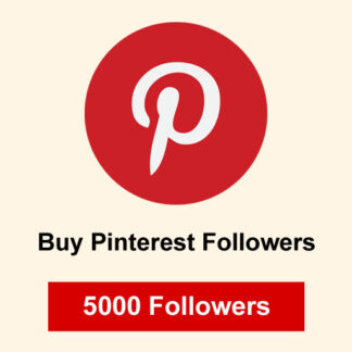 Buy 5000 Pinterest Followers