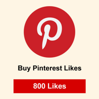 Buy 800 Pinterest Likes