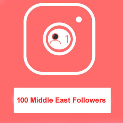 Buy 100 Middle East Instagram Followers