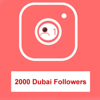 Buy 2000 Dubai Instagram Followers