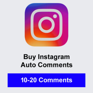 Buy 10-20 Instagram Auto Comments