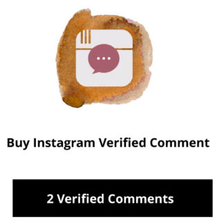 Buy 2 Instagram Verified Comments