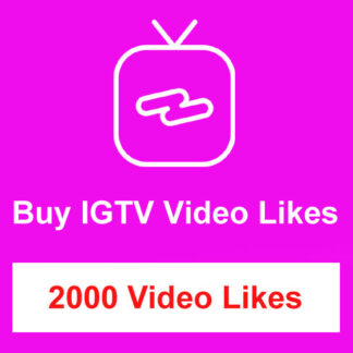 Buy 20000 IGTV Video Likes