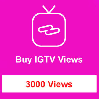 Buy 3000 IGTV Views