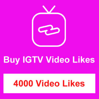 Buy 4000 IGTV Video Likes
