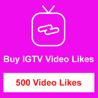 Buy 500 IGTV Video Likes