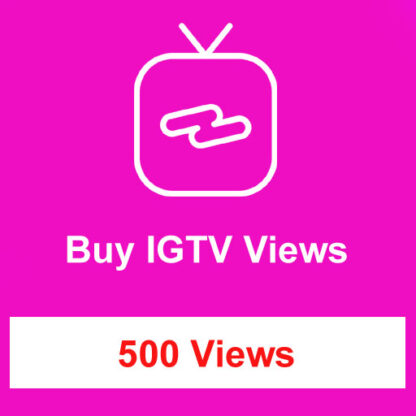 Buy 500 IGTV Views