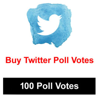 Buy 100 Twitter Poll Votes
