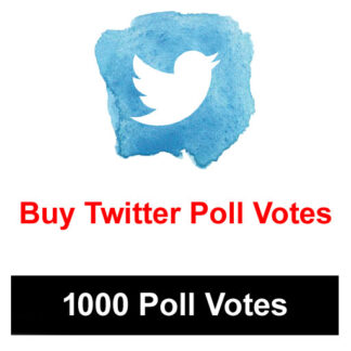 Buy 1000 Twitter Poll Votes