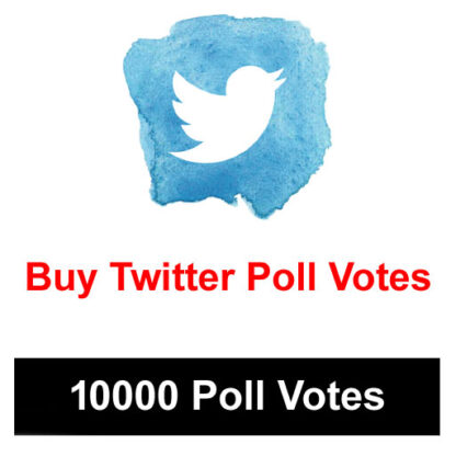 Buy 10000 Twitter Poll Votes