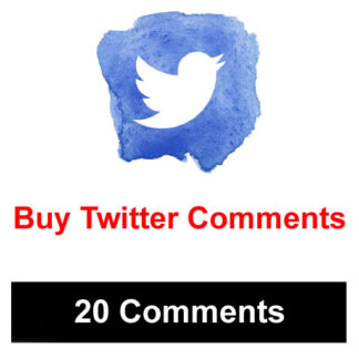 Buy 20 Twitter Comments