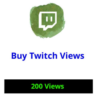 Buy 200 Twitch Views