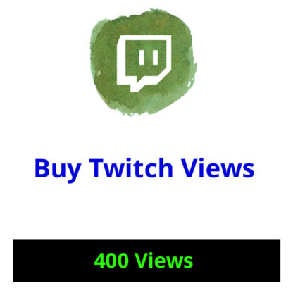Buy 400 Twitch Views