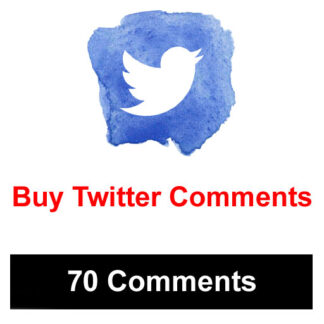 Buy 70 Twitter Comments
