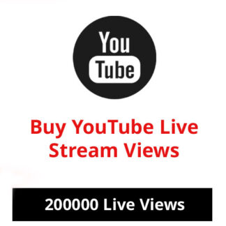 Buy 200000 YouTube Live Stream Views