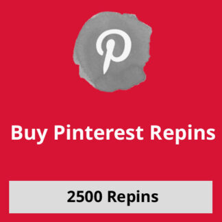 Buy 2500 Pinterest Repins