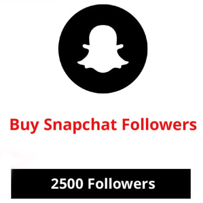 Buy 2500 Snapchat Followers